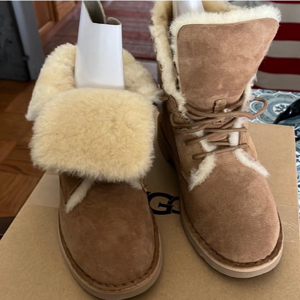 UGG Tan Winter & Rain Boots